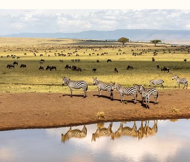 Tsavo Ost aus der Luft – Safari Flug