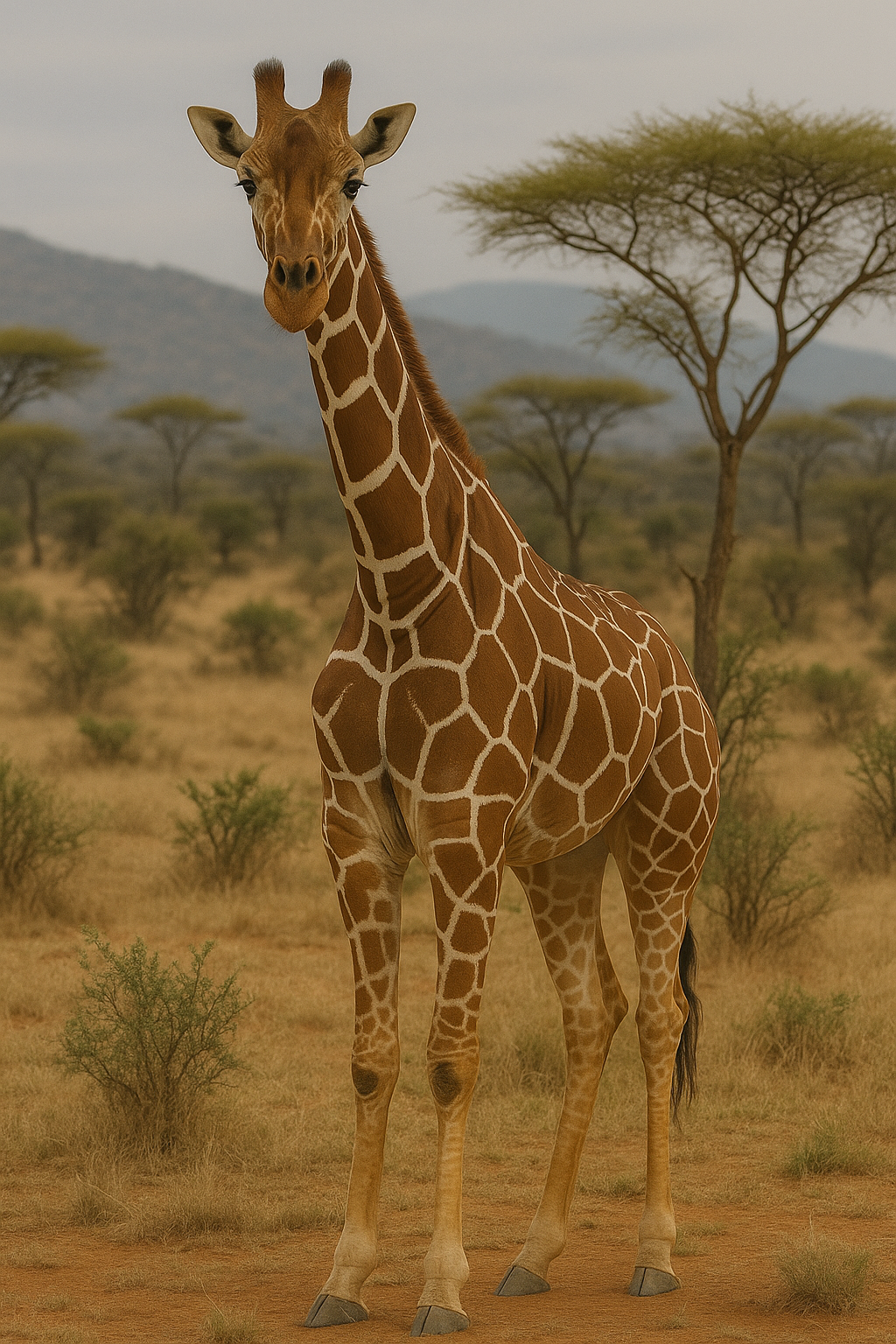 Netzgiraffe im Samburu Nationalpark
