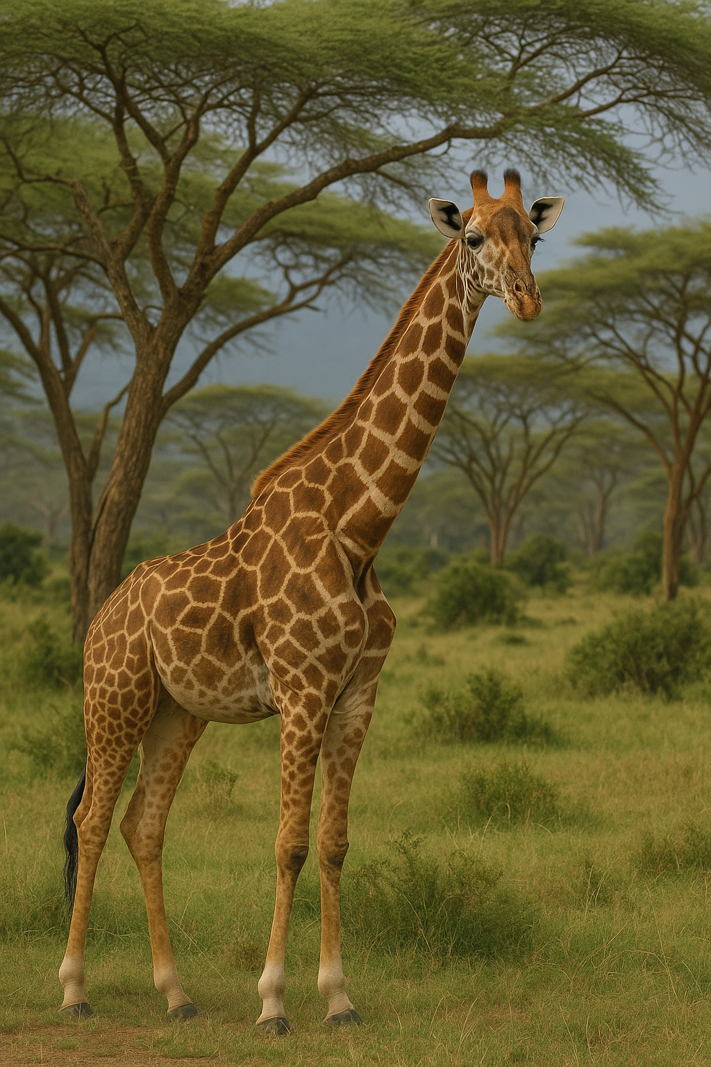Giraffen in Lake Nakuru